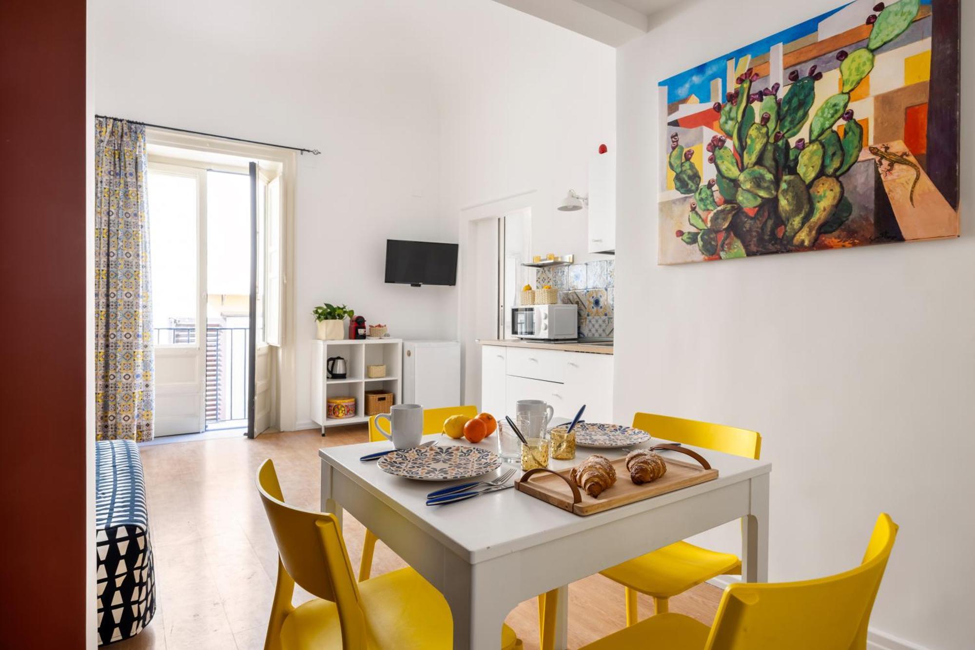 Agata E Rosalia 2 Bedroom Flat At The Quattro Canti Palermo Exterior foto